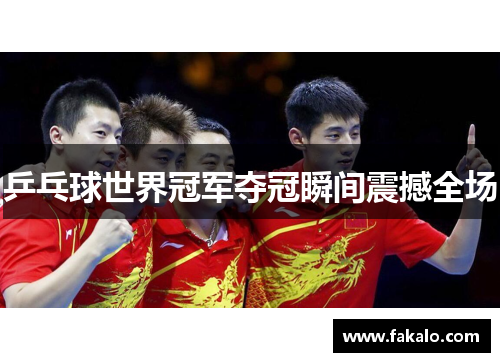 乒乓球世界冠军夺冠瞬间震撼全场